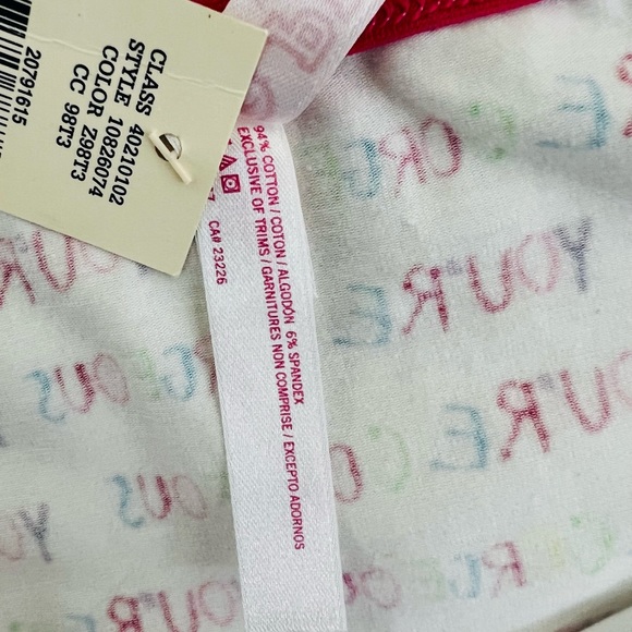 VS PINK Extra Low Rise Boyshort Medium Vintage Retro Style - Picture 7 of 7